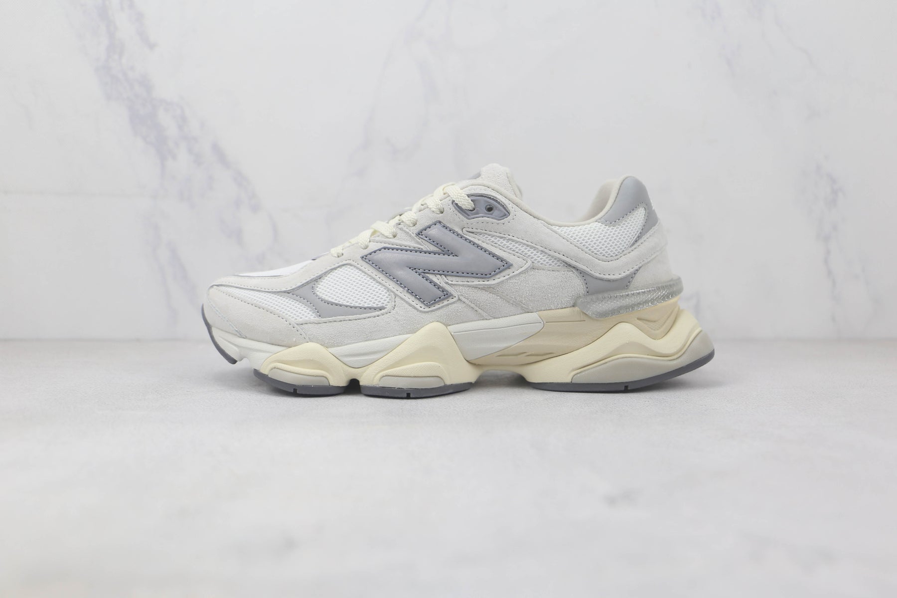 New Balance 9060 Sea Salt White