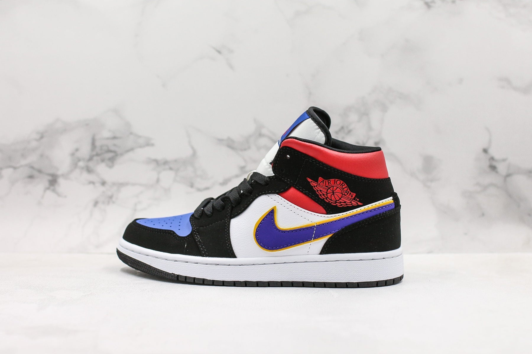 Jordan 1 Mid Lakers Top 3