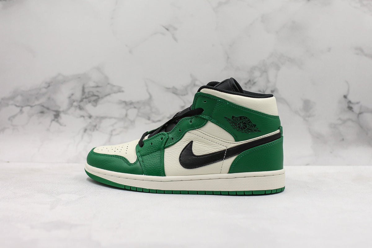 Jordan 1 Mid Pine Green