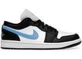 Jordan 1 Low Black University Blue White